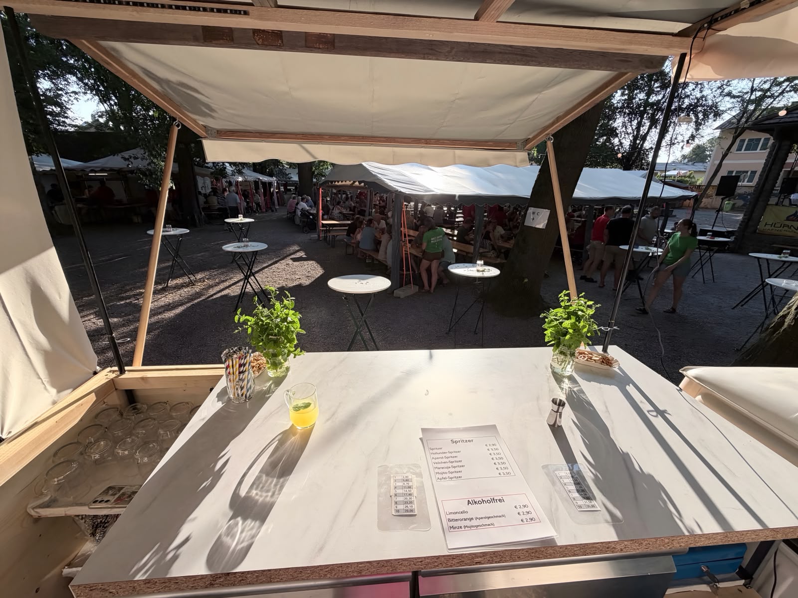 die Bar-Ape von der Schank